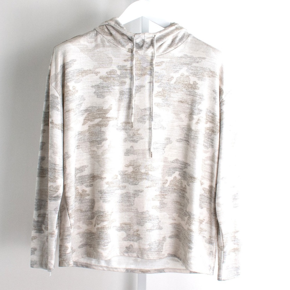 Workshop Republic Clothing‎ Women's Hoodie Camo Print Long Sleeve Medium
